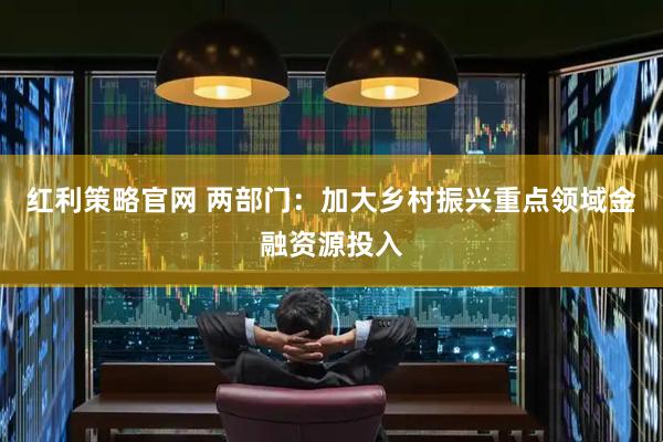红利策略官网 两部门：加大乡村振兴重点领域金融资源投入