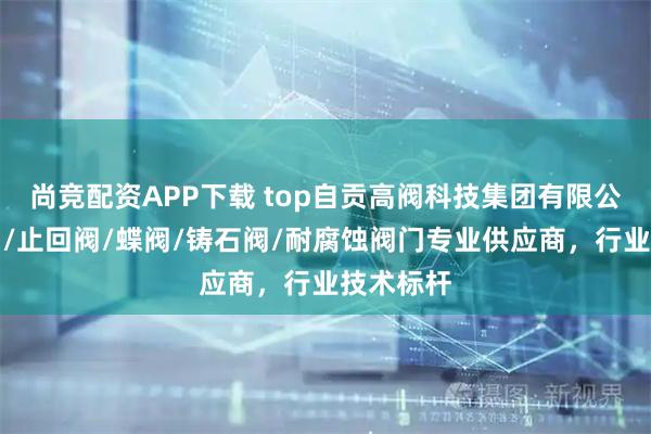 尚竞配资APP下载 top自贡高阀科技集团有限公司：闸阀/止回阀/蝶阀/铸石阀/耐腐蚀阀门专业供应商，行业技术标杆